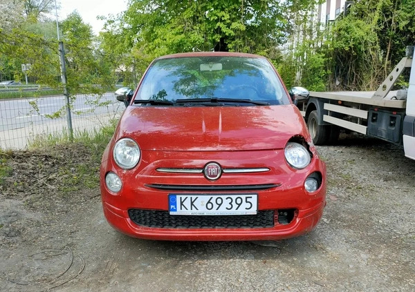 Fiat 500 cena 25800 przebieg: 29500, rok produkcji 2018 z Kraków małe 106